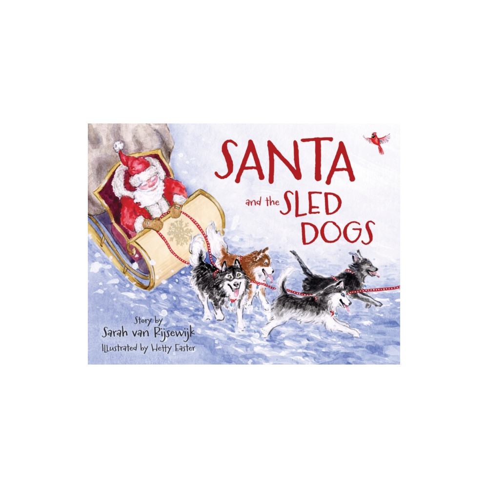 Produktbild för Santa and the Sled Dogs (inbunden, eng)