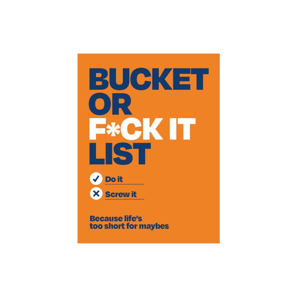 Produktbild för Bucket or F*ck It List (häftad, eng)