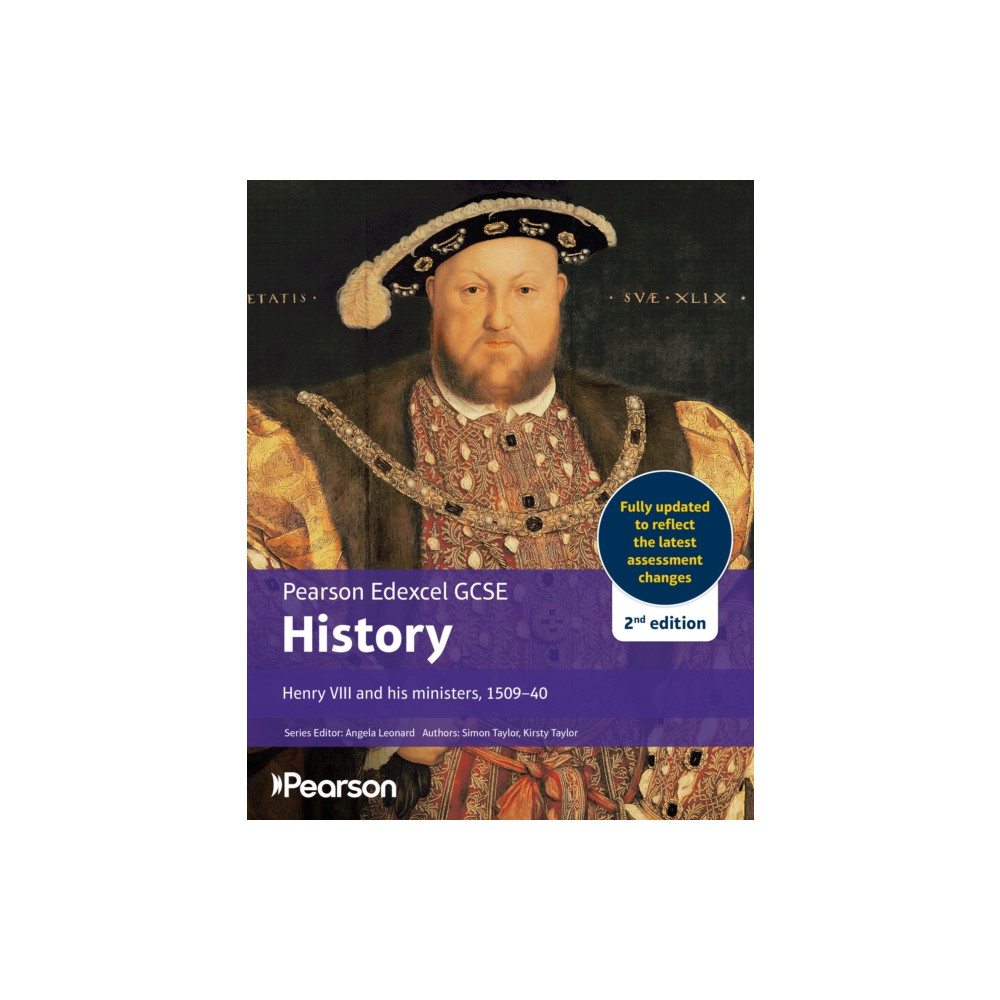 Produktbild för Pearson Edexcel GCSE (9-1) History Henry VIII and his ministers, 1509-1540 2nd edition (häftad, eng)