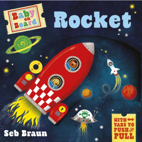 Bonnier Books Ltd Baby on Board: Rocket (bok, board book, eng)