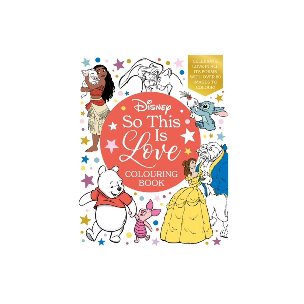 Produktbild för Disney So This Is Love Colouring Book (häftad, eng)