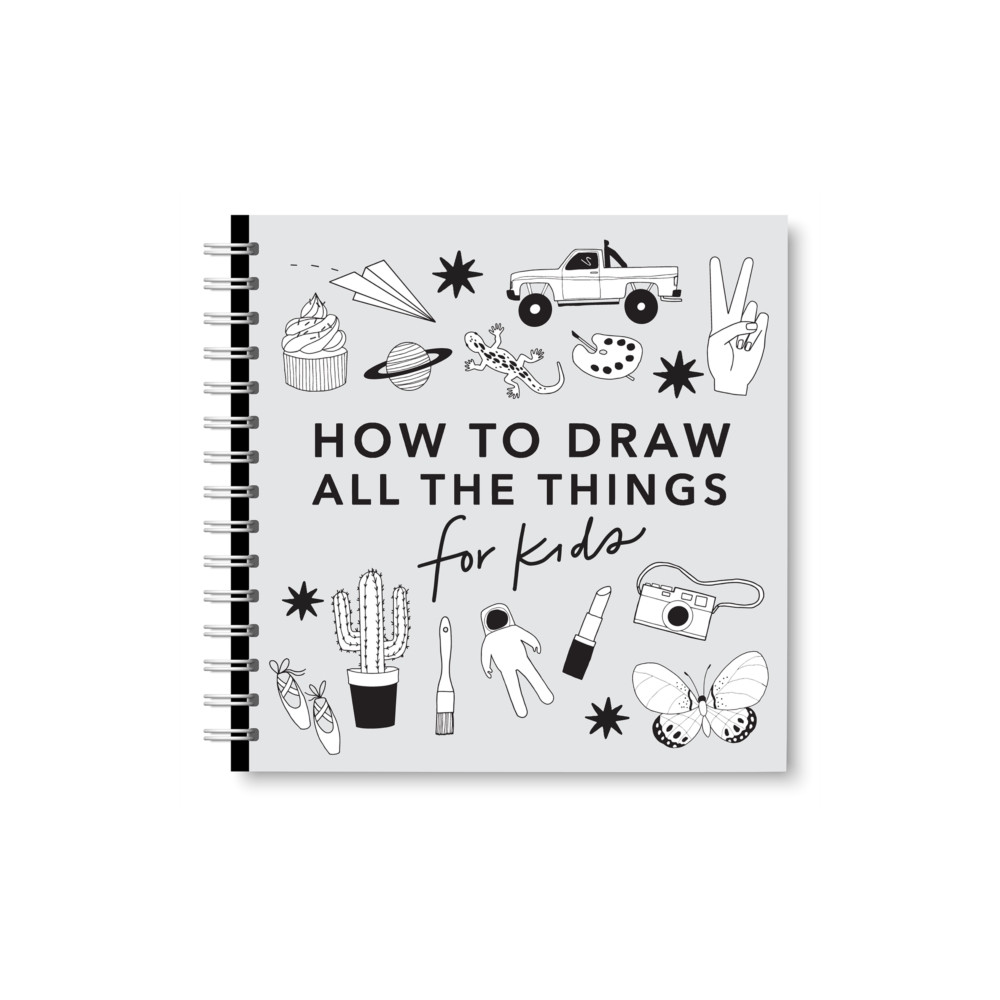 Produktbild för All the Things: How to Draw Books for Kids with Cars, Unicorns, Dragons, Cupcakes, and More (bok, spiral, eng)