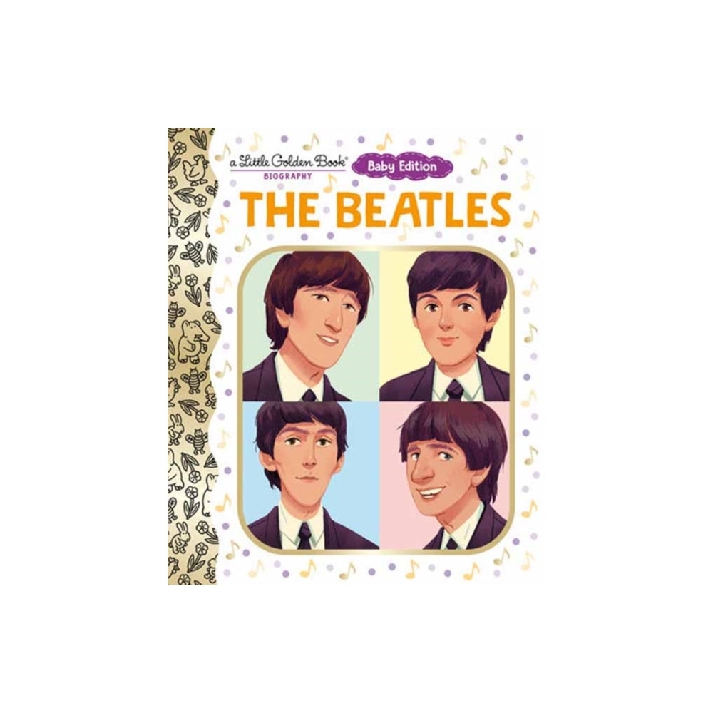 Produktbild för The Beatles: Baby Edition (A Little Golden Book Biography) (bok, board book, eng)