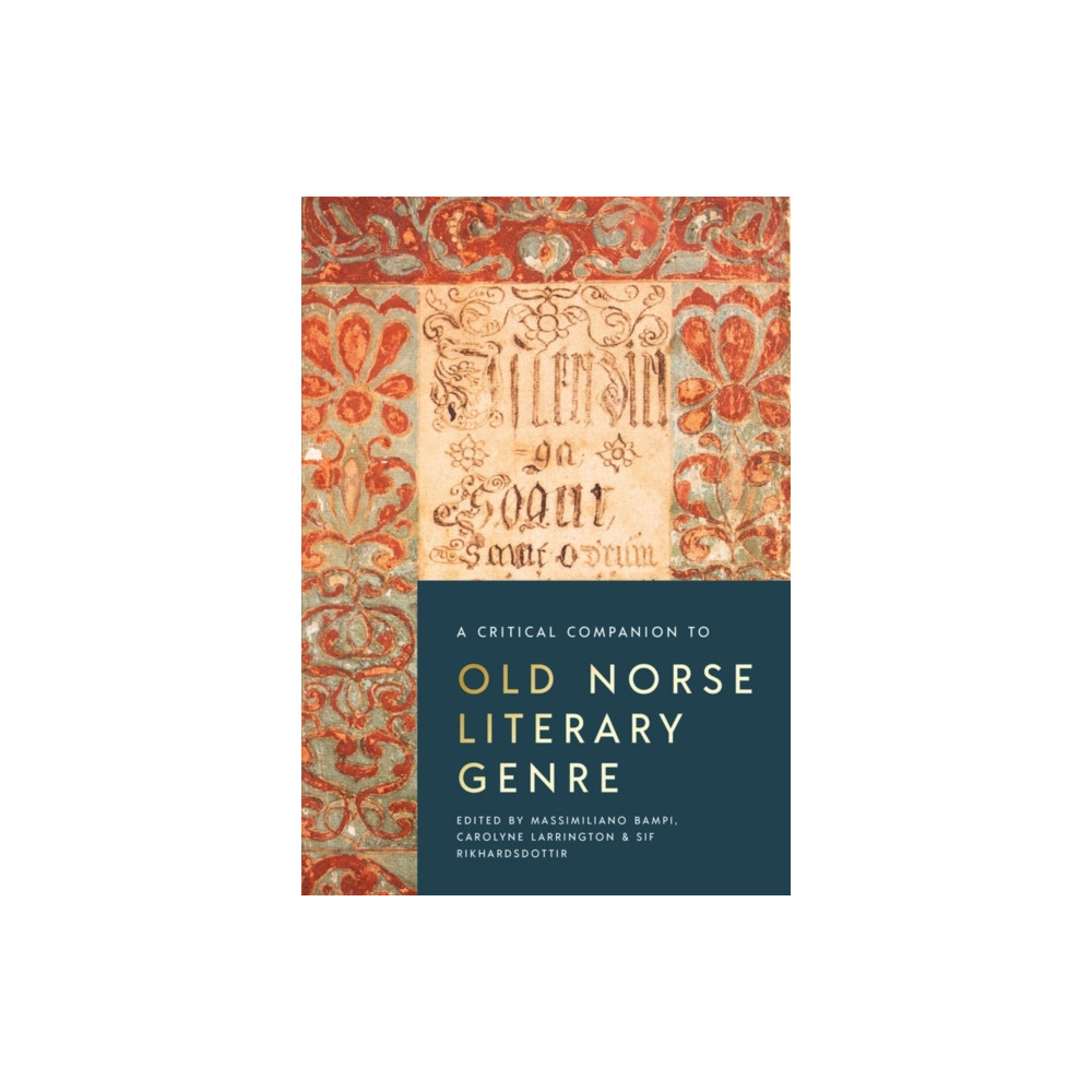 Produktbild för A Critical Companion to Old Norse Literary Genre (häftad, eng)