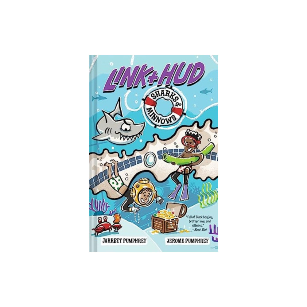 Produktbild för Link + Hud: Sharks & Minnows (inbunden, eng)