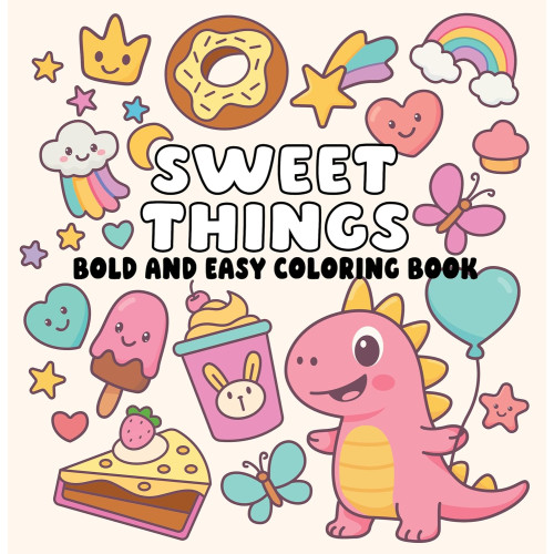 Page Publications Sweet Things Bold and Easy Coloring Book (häftad, eng)