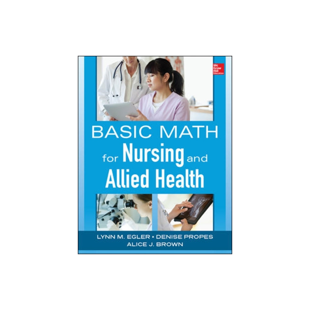 Produktbild för Basic Math for Nursing and Allied Health (häftad, eng)