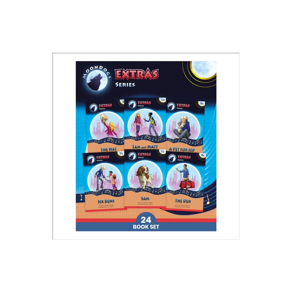 Produktbild för Phonic Books Moon Dogs Extras Set 2 (häftad, eng)