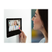 Produktbild för 2N Indoor View - kontrollpanel med pekskärm - svart