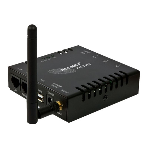ALLNET ALLNET ALL3419 - termostat - 802.11b/g/n - med ALLNET ALL3006 temperature sensor