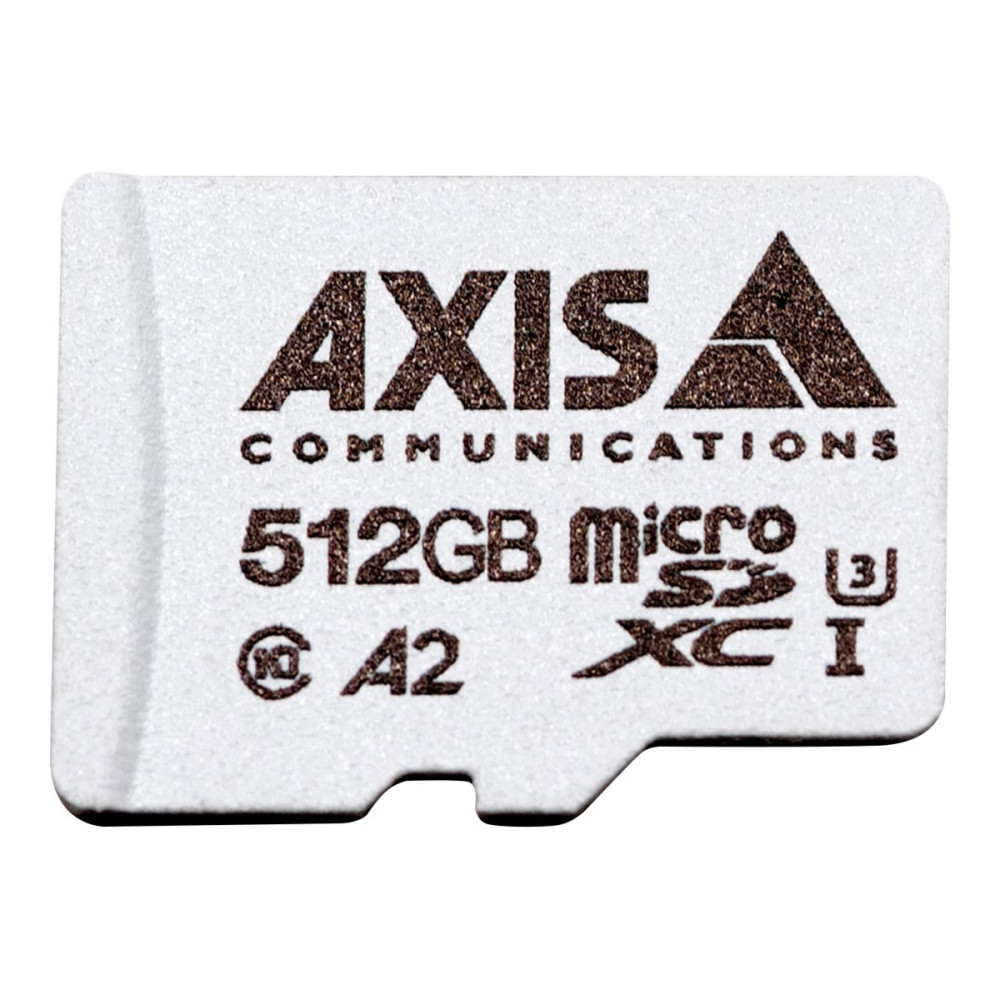 Produktbild för AXIS Surveillance - flash-minneskort - 512 GB - mikroSDXC UHS-I