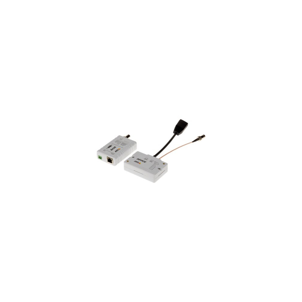 Produktbild för AXIS T8645 PoE+ Over Coax Compact - Kit - medieomvandlare - 10Mb LAN, 100Mb LAN