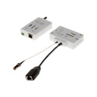 Produktbild för AXIS T8645 PoE+ Over Coax Compact - Kit - medieomvandlare - 10Mb LAN, 100Mb LAN