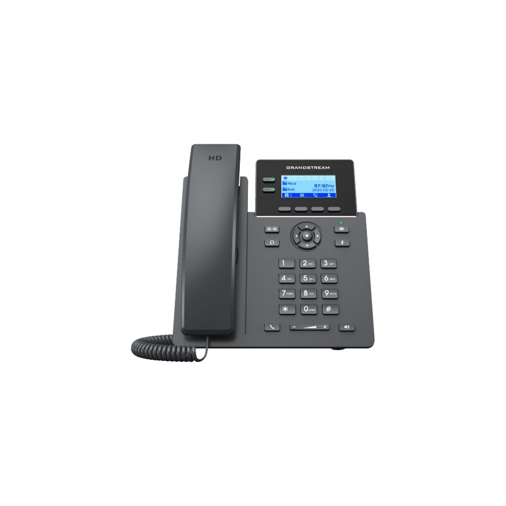 Produktbild för Grandstream GRP2602P - VoIP-telefon - 5-vägs samtalsförmåg