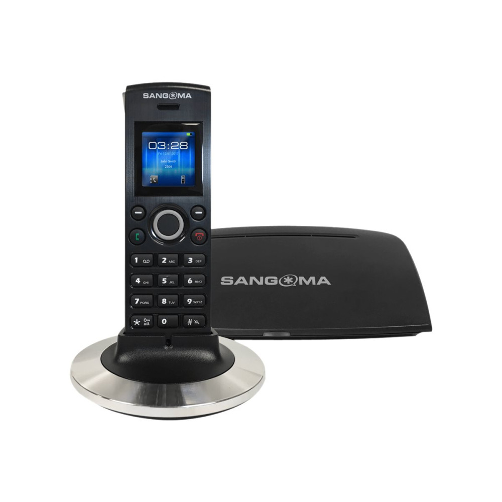 Produktbild för Sangoma DC201 - VoIP-telefon - 3-riktad samtalsförmåg