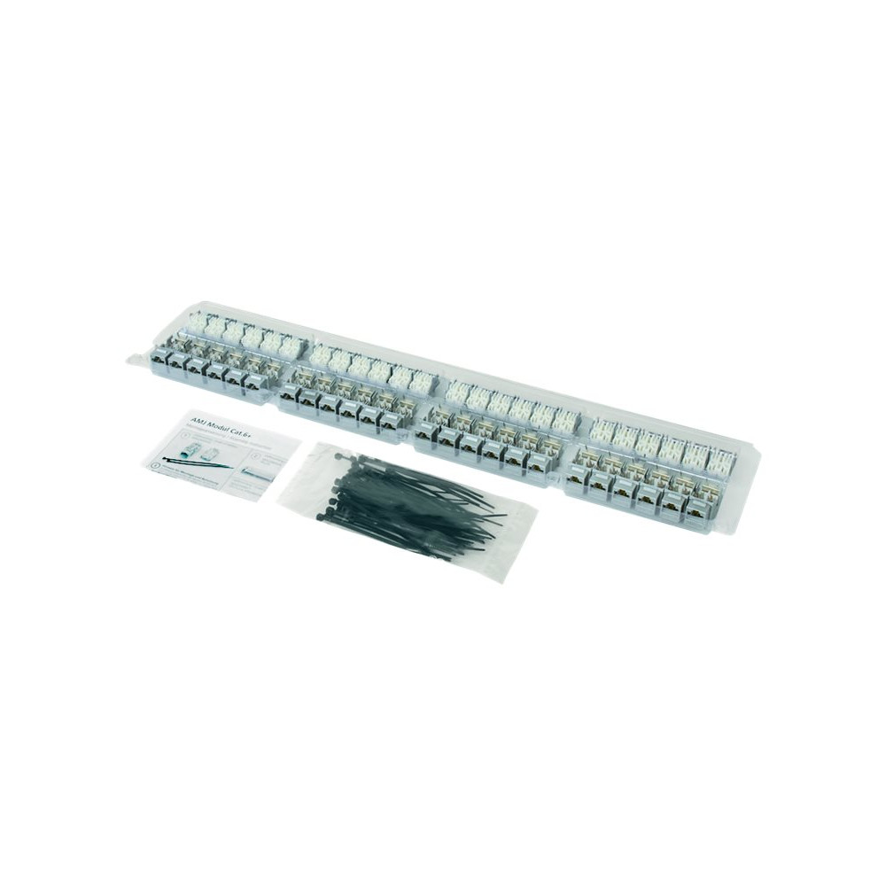 Produktbild för Telegärtner AMJ-K - snäppbar modul - 1 nätverksuttag (paket om 24)