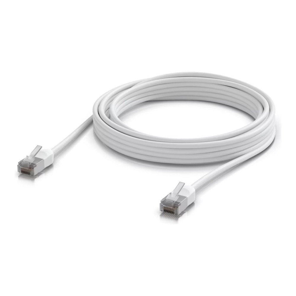 Produktbild för Ubiquiti UniFi patch-kabel - 5 m - vit