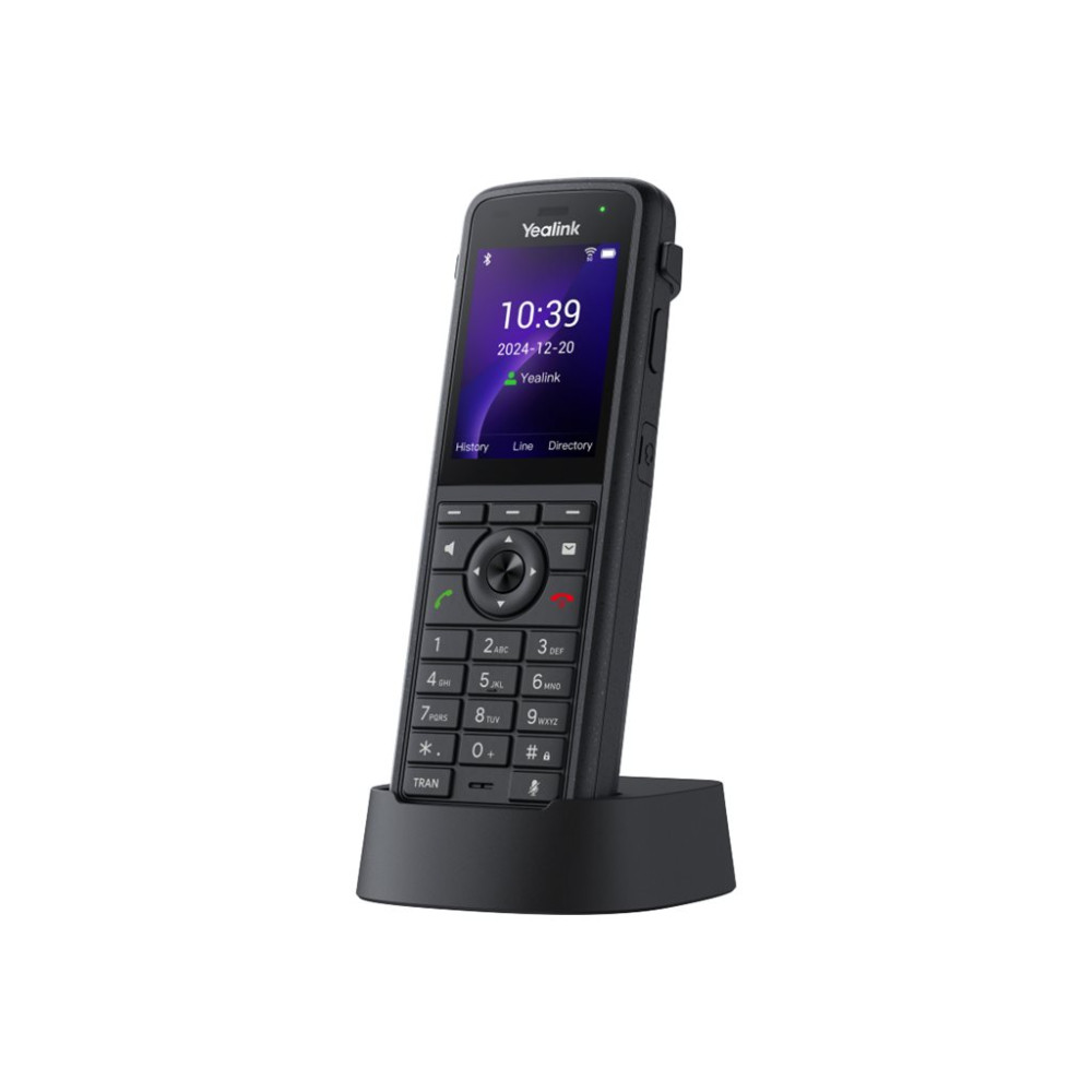 Produktbild för Yealink AX86R - trådlös VoIP-telefon - med Bluetooth interface med nummerpresentation/samtal väntar - 5-vägs samtalsförmåg