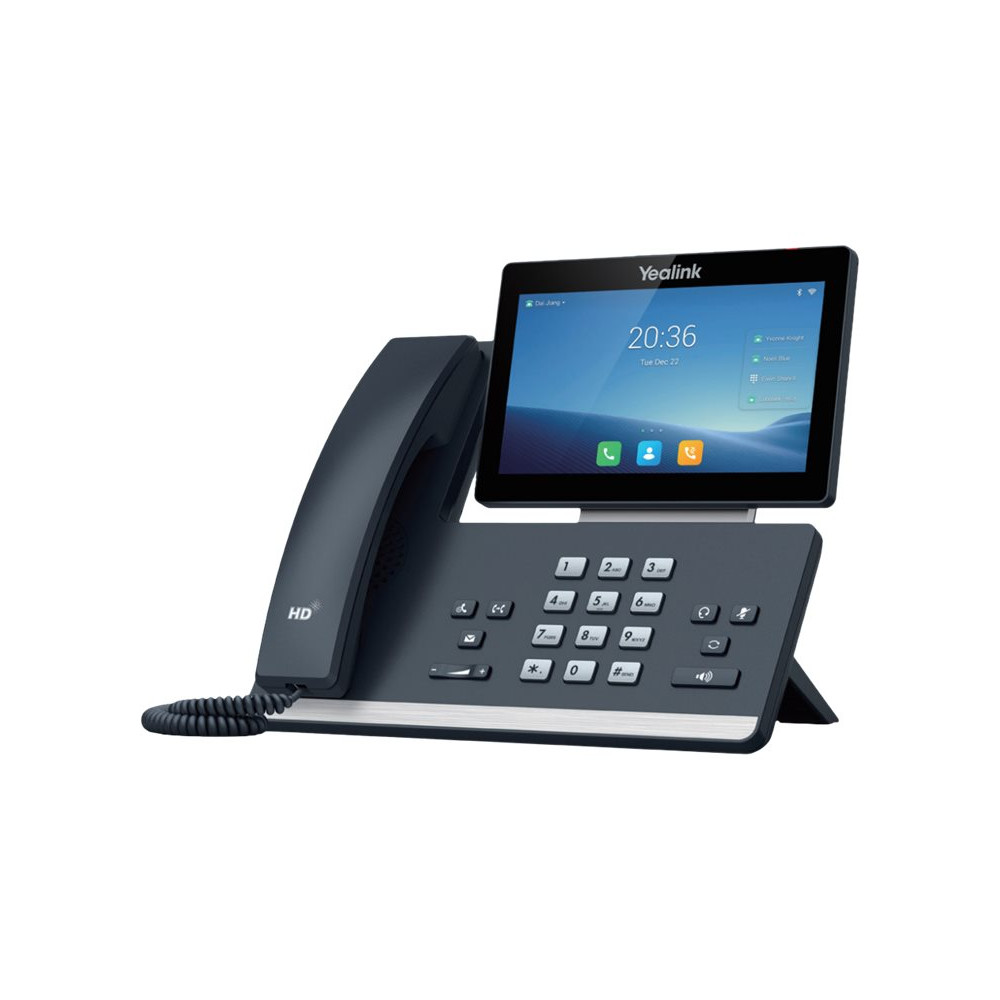 Produktbild för Yealink SIP-T58W - VoIP-telefon - med Bluetooth interface med nummerpresentation - 10-parter samtalsförmåg