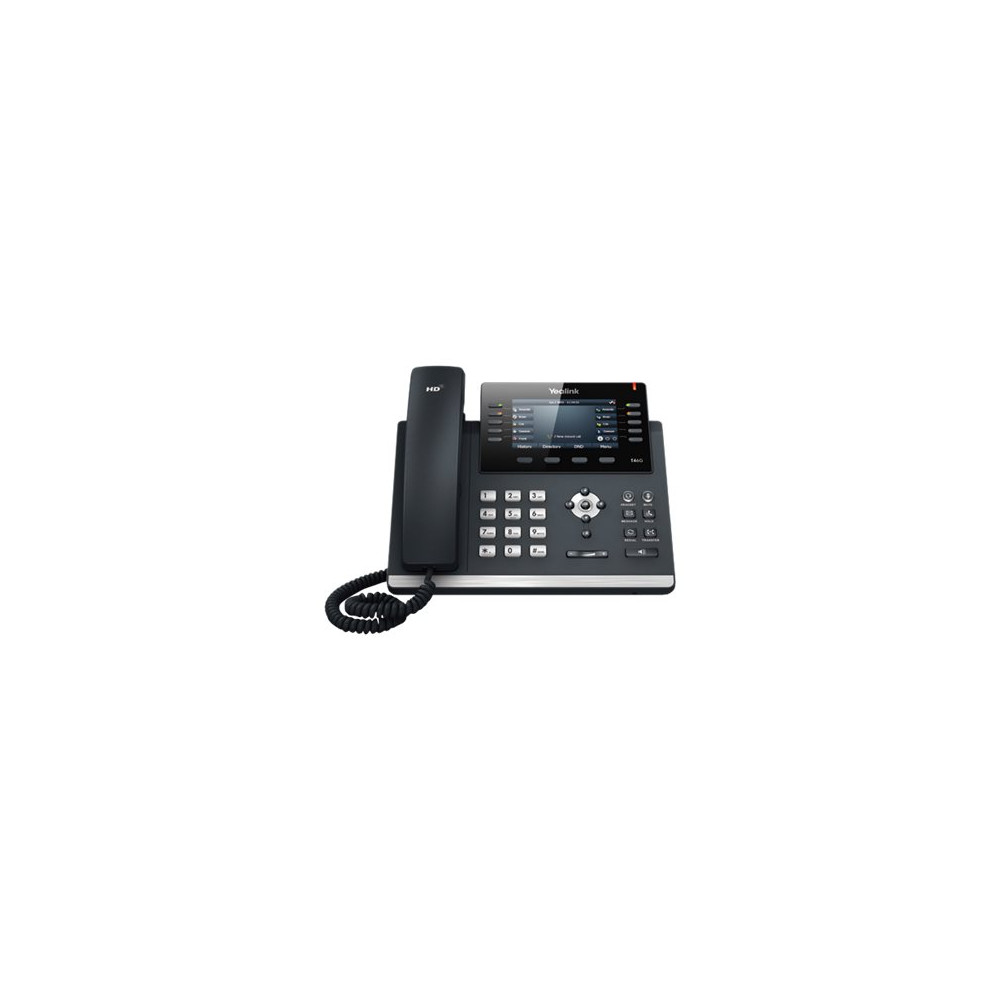 Produktbild för Yealink SIP-T46U - VoIP-telefon med nummerpresentation - 10-riktad samtalsförmåg