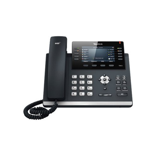 YEALINK Yealink SIP-T46U - VoIP-telefon med nummerpresentation - 10-riktad samtalsförmåg