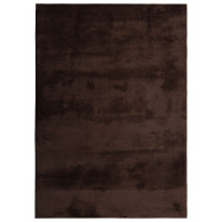 Produktbild för Mellanhög mjuk och tvättbar matta HUARTE Brun 200 x 140 cm