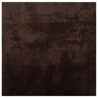 Produktbild för Mellanhög mjuk och tvättbar matta HUARTE Brun 200 x 200 cm