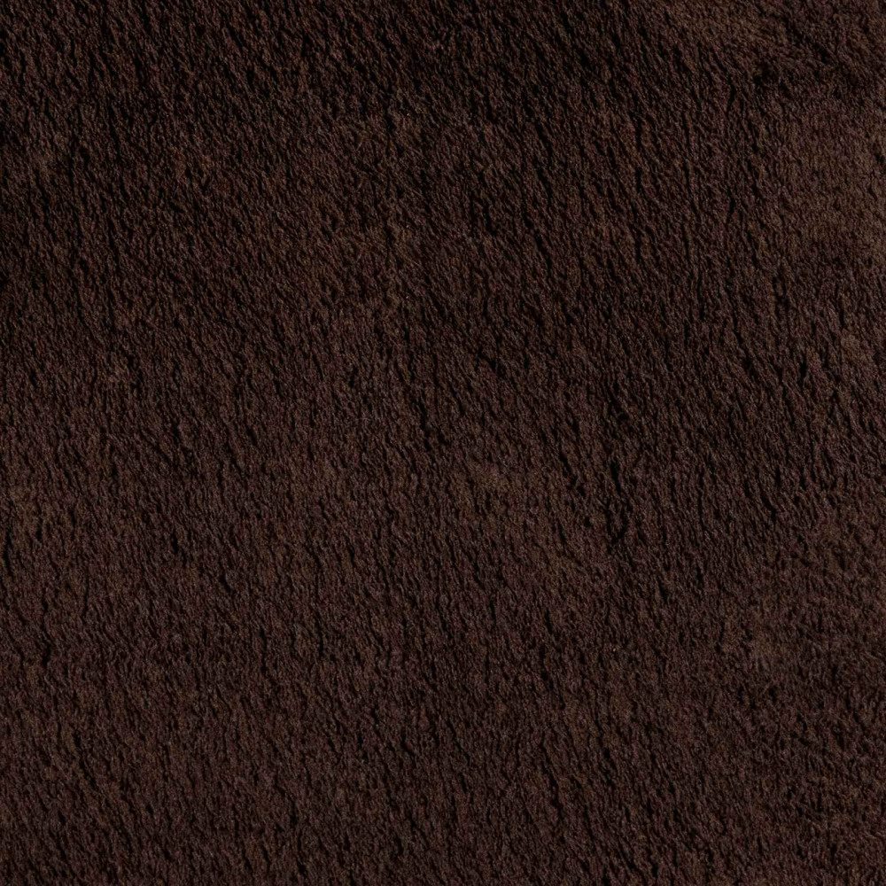 Produktbild för Mellanhög mjuk och tvättbar matta HUARTE Brun Ø 120 CM