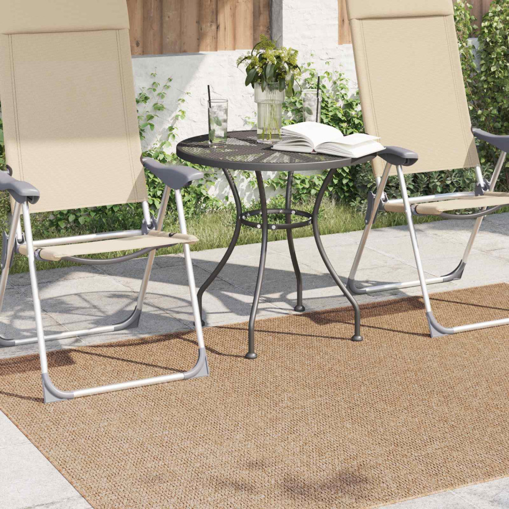 Produktbild för Områdesmattor Rektangulär AGIRA Naturfärg 200 x 140 cm