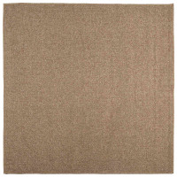 Produktbild för Områdesmattor Fyrkantig AGIRA Naturfärg 120 x 120 cm Polyester