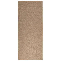 Produktbild för Områdesmattor Moiré AGIRA Naturfärg 150 x 80 cm Polyester