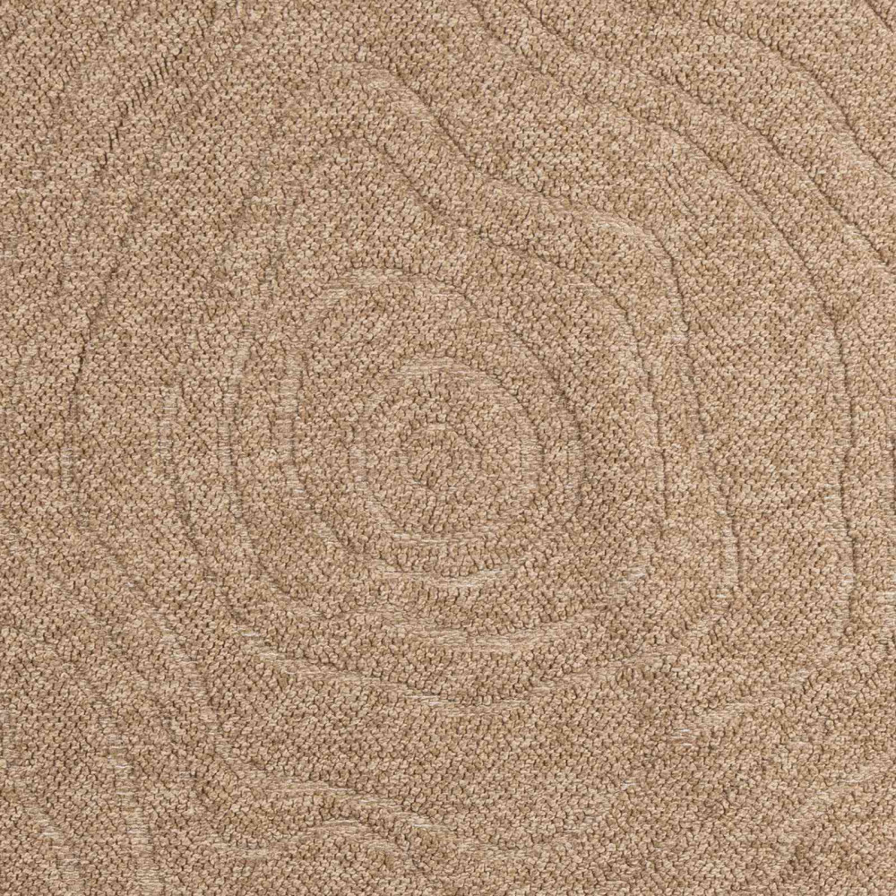 Produktbild för Områdesmattor Moiré AGIRA Naturfärg 200 x 140 cm Polyester