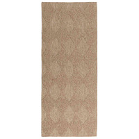 Produktbild för Områdesmattor Rektangulär AGIRA Naturfärg 150 x 80 cm Polyester