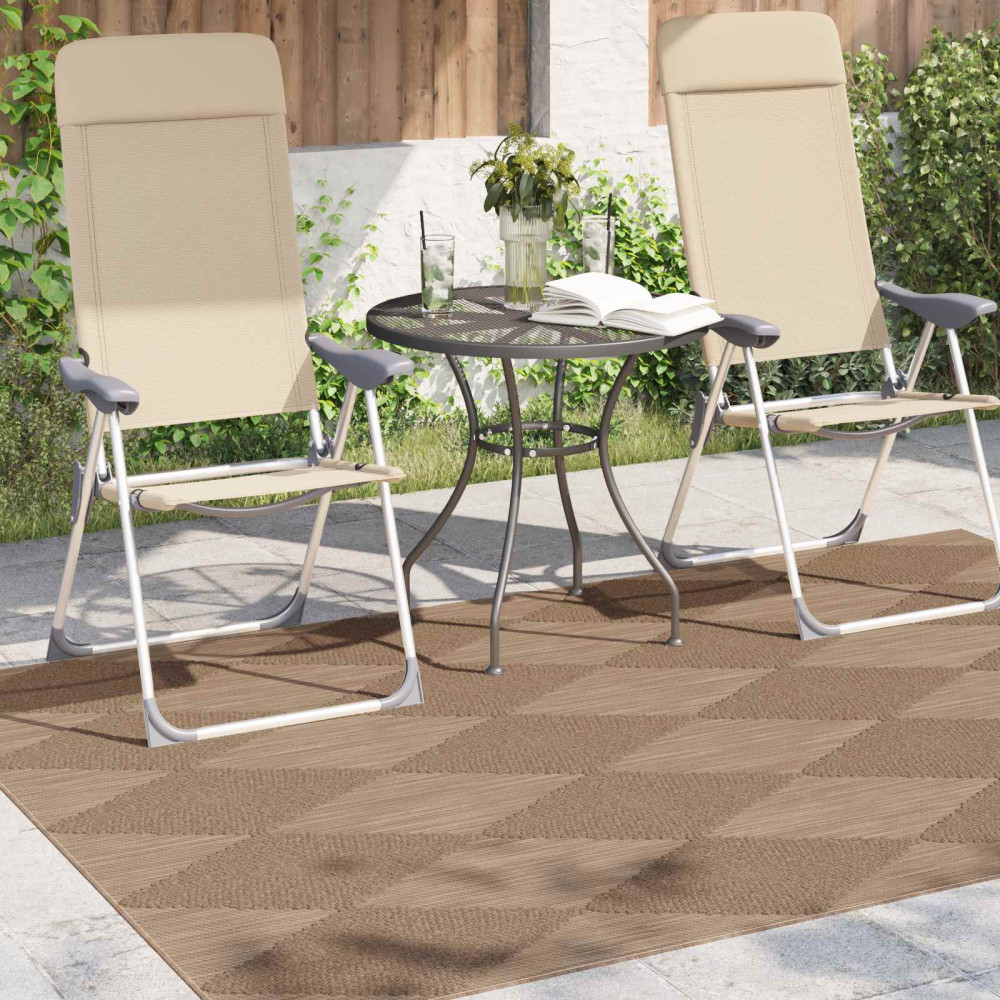 Produktbild för Områdesmattor Rektangulär AGIRA Naturfärg 170 x 120 cm