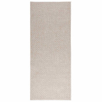 Produktbild för Områdesmattor Rektangulär FARO Kräm 150 x 80 cm Polyester