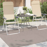 Produktbild för Områdesmattor Rektangulär PALMERAS Beige 200 x 140 cm Polyester