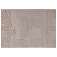 Produktbild för Områdesmattor Rektangulär PALMERAS Beige 280 x 200 cm Polyester