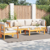 Produktbild för Områdesmattor Rektangulär PALMERAS Beige 280 x 200 cm Polyester