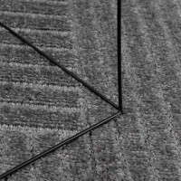 Produktbild för Områdesmattor Fyrkantig PALMERAS Antracit 120 x 120 cm