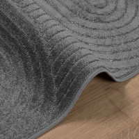 Produktbild för Områdesmattor Fyrkantig PALMERAS Antracit 200 x 200 cm