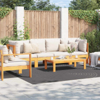 Produktbild för Områdesmattor Fyrkantig PALMERAS Antracit 240 x 240 cm