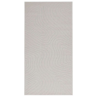 Produktbild för Områdesmattor Rektangulär PALMERAS Kräm 200 x 80 cm Polyester