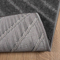 Produktbild för Områdesmattor PALMERAS Antracit 340 x 240 cm Polyester
