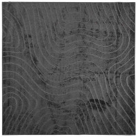 Produktbild för Områdesmattor Fyrkantig PALMERAS Antracit 120 x 120 cm