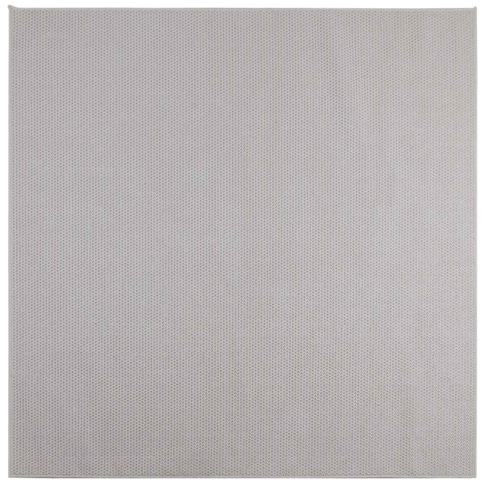 Produktbild för Områdesmattor Fyrkantig LUGO Kräm 120 x 120 cm Polyester
