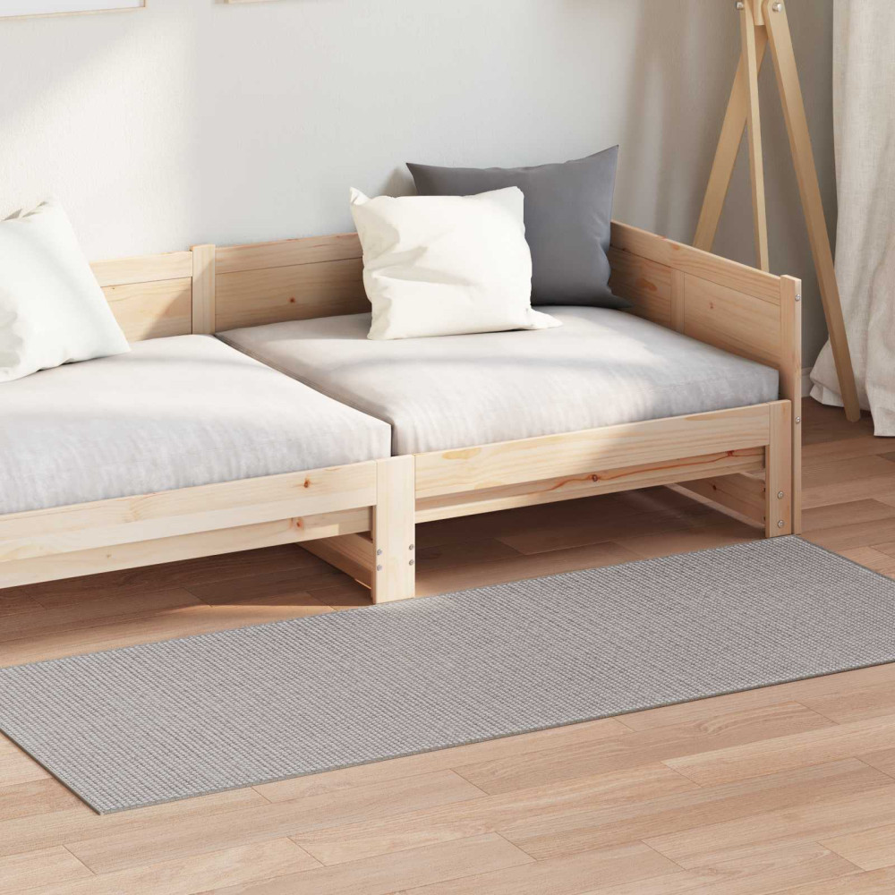 Produktbild för Områdesmattor LUGO Kräm och Taupe 200 x 80 cm Polyester