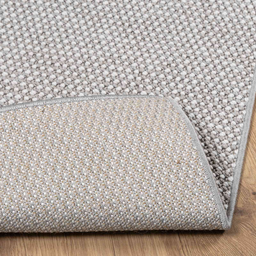 Produktbild för Områdesmattor LUGO Krämfärgad och grå 230 x 160 cm Polyester