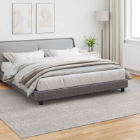 Produktbild för Områdesmattor LUGO Krämfärgad och grå 280 x 200 cm Polyester