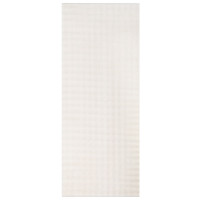Produktbild för Områdesmattor Rektangulär SIROLO Gräddvit 200 x 80 cm Polyester