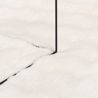 Produktbild för Områdesmattor Fyrkantig SIROLO Kräm 240 x 240 cm Polyester